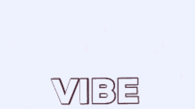 a logo for vibe with a drawing of a hand and the word vibe below it