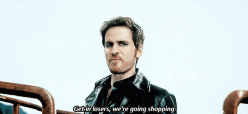 Once Upon A Time Captain Hook GIF - Once Upon A Time Captain Hook Get In Losers GIFs