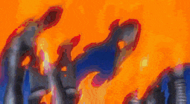 a cartoon drawing of a man playing a guitar