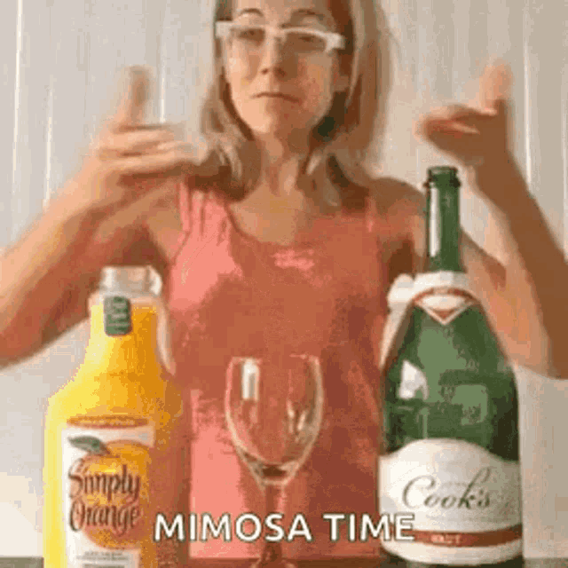 Girl Mimosa GIF - Girl Mimosa Mixing Drinks GIFs