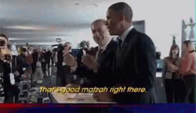 Obama Thats Good Matzah Right There GIF - Obama Thats Good Matzah Right There Taste Test GIFs