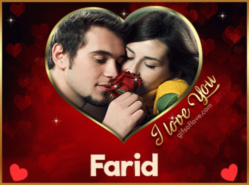 Farid I Love You GIF - Farid I Love You Farid Name GIFs
