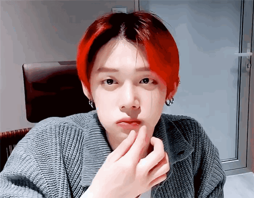 Yeonjun Red Hair GIF - Yeonjun Red Hair GIFs