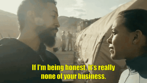 If I'M Being Honest It'S Really None Of Your Business Seal Team GIF - If I'M Being Honest It'S Really None Of Your Business Seal Team Lisa Davis GIFs