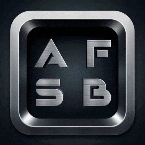 an app icon with the letters a f sb on it