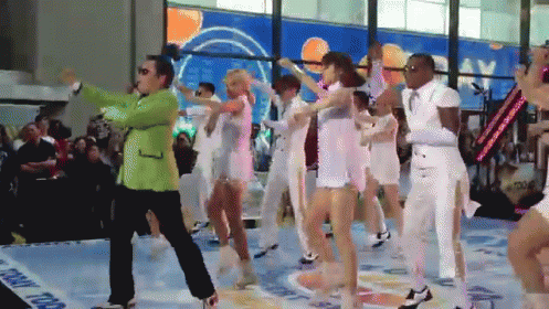Psy Performs Gangnam Style At The Today Show GIF - Dancing Music Psy GIFs
