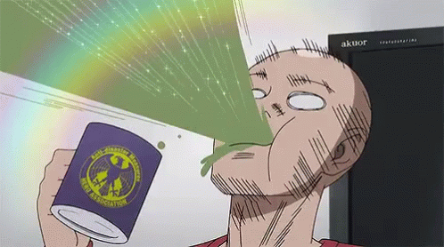 Opm One Man Punch GIF - Opm One Man Punch Puke GIFs