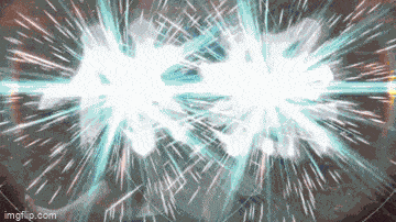 a computer generated image of a lightning bolt coming out of a sphere .