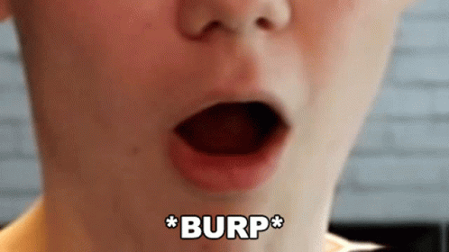 Burp Eat Too Much GIF