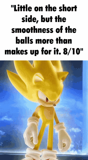 Sonic Unleashed Super Sonic GIF - Sonic Unleashed Super Sonic Rating GIFs