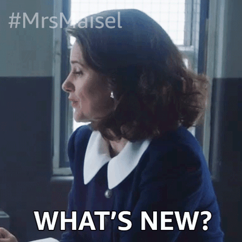Whats New Miriam Maisel GIF - Whats New Miriam Maisel Rachel Brosnahan GIFs