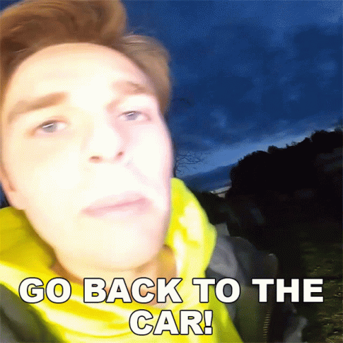 Go Back To The Car Papa Jake GIF - Go Back To The Car Papa Jake Go Back GIFs