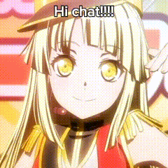 a girl with long blonde hair and yellow eyes is wearing a hat and a scarf .