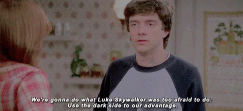 Luke Skywalker Was Afraid To Do Use The Dark Side GIF - Luke Skywalker Was Afraid To Do Use The Dark Side To Our Advantage GIFs