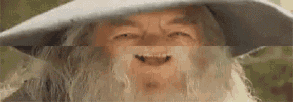 a close up of a man with a beard and a hat .