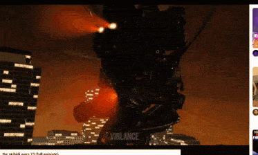a screenshot of a video game with the word virlance at the bottom