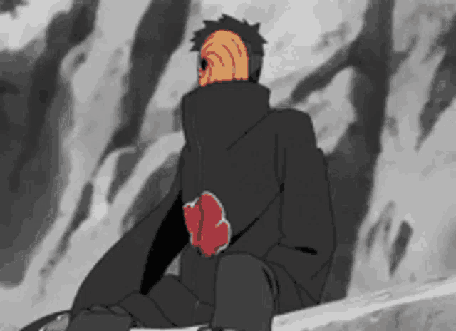 a black and white drawing of a person with a red heart on their chest