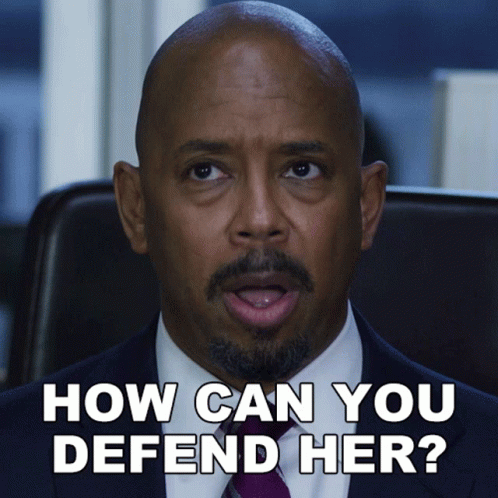 How Can You Defend Her Julius Cain GIF - How Can You Defend Her Julius Cain The Good Fight GIFs