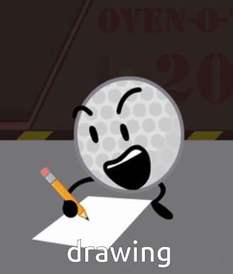 Golf Ball Drawing GIF - Golf Ball Drawing Tpot GIFs