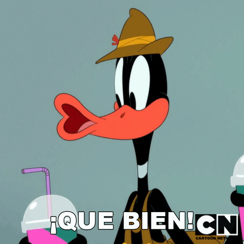 Que Bien Pato Lucas GIF - Que Bien Pato Lucas Looney Tunes GIFs