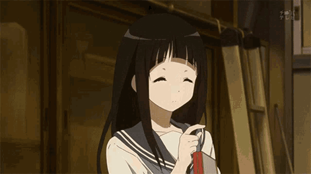 Hyouka Eru Chitanda GIF