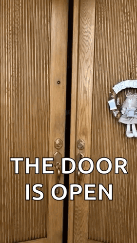 Door Open Door GIF - Door Open Door Extra GIFs