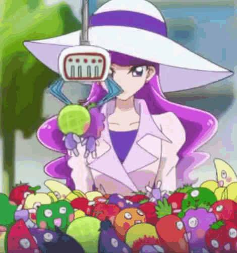 Yukari Kotozume Fruits GIF - Yukari Kotozume Fruits Macaron GIFs