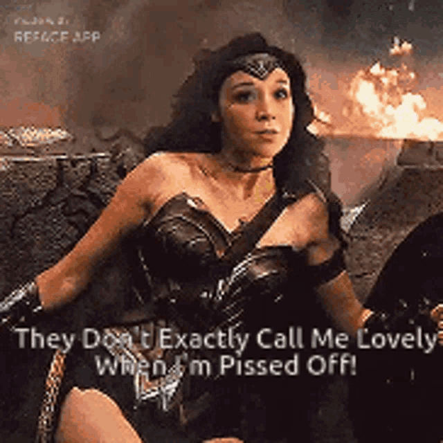 Lovely Wonder Women Lovelace GIF