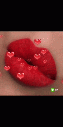 Kisses Lips GIF - Kisses Lips Hearts GIFs