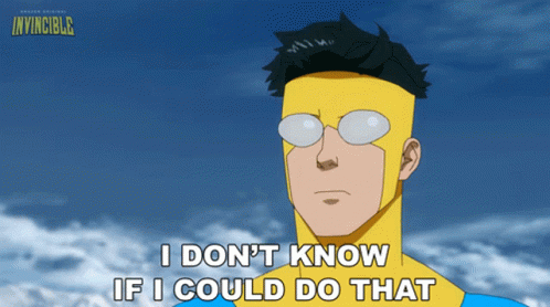 I Dont Know If I Could Do That Mark Grayson GIF - I Dont Know If I Could Do That Mark Grayson Invincible GIFs