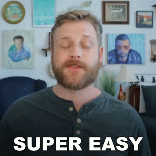 Super Easy Grady Smith GIF - Super Easy Grady Smith Its So Simple GIFs