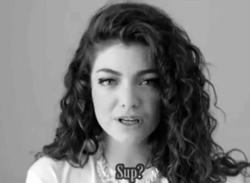 Lorde Sup GIF - Lorde Sup GIFs