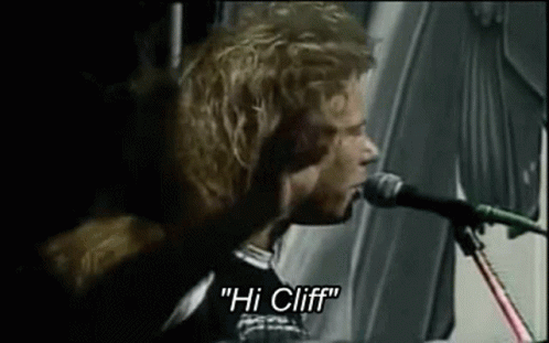 Metallica Cliff Burton GIF - Metallica Cliff Burton James Hetfield GIFs