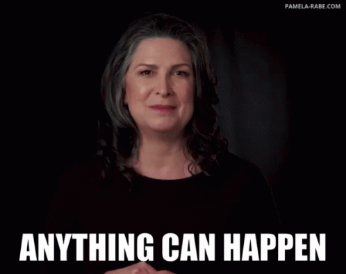 Pamela Rabe Excited GIF - Pamela Rabe Excited Anything Can Happen GIFs