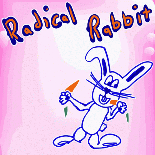Radical Rabbit Veefriends GIF - Radical Rabbit Veefriends Innovative GIFs