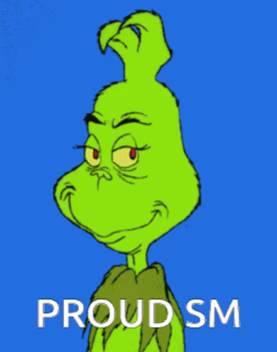 Proud Sm The Grinch GIF - Proud Sm The Grinch Smile GIFs
