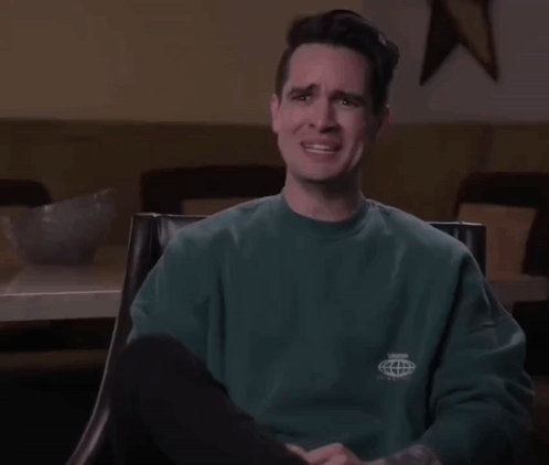 Brendon Urie Confused Brendon Urie Scared GIF - Brendon Urie Confused Brendon Urie Scared Brendon Urie GIFs