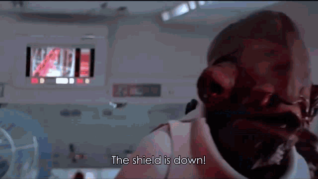 Shield Down Death Star GIF - Shield Down Death Star Ackbar GIFs