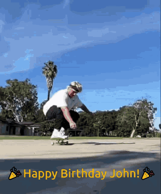 O2b Happy Birthday John GIF - O2b Happy Birthday John GIFs
