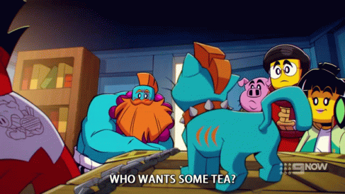 Monkie Kid Tea GIF - Monkie Kid Tea Who Wants GIFs