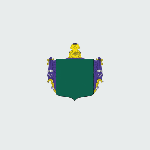 a coat of arms with a lion on top of it