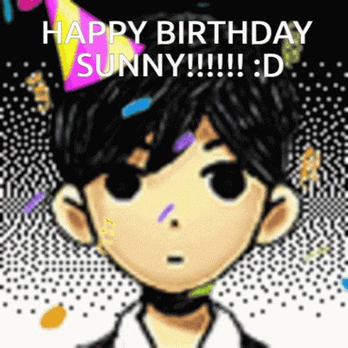 Sunny Omori Birthday GIF - Sunny Omori Birthday GIFs