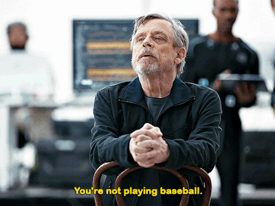 Mark Hamill Youre Not Playing Baseball GIF - Mark Hamill Youre Not Playing Baseball Baseball GIFs