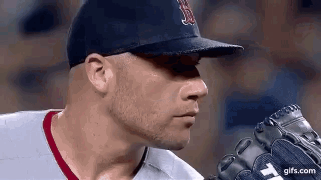 Red Sox Alfredo Aceves GIF - Red Sox Alfredo Aceves Sweat GIFs