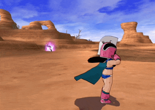 a girl in a pink helmet is running in a video game