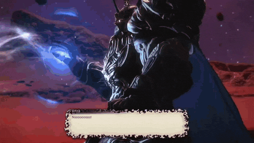 a screenshot of a video game shows a character named vitra