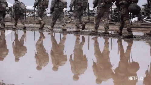 Soldiers Father Soldier Son GIF - Soldiers Father Soldier Son Walking GIFs