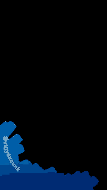 a black background with a blue border and the words #vazzunkegymasra written on it