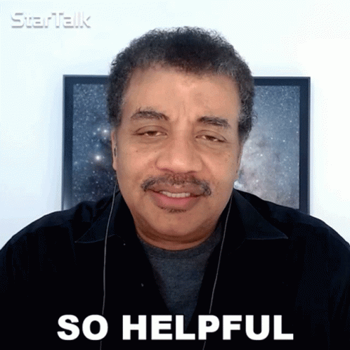So Helpful Neil Degrasse Tyson GIF - So Helpful Neil Degrasse Tyson Startalk GIFs