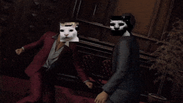 Uncanny Cat Vs GIF - Uncanny Cat Vs Canny Cat GIFs